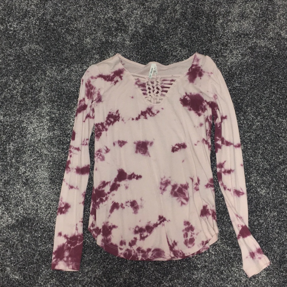 Tie dye long sleeve